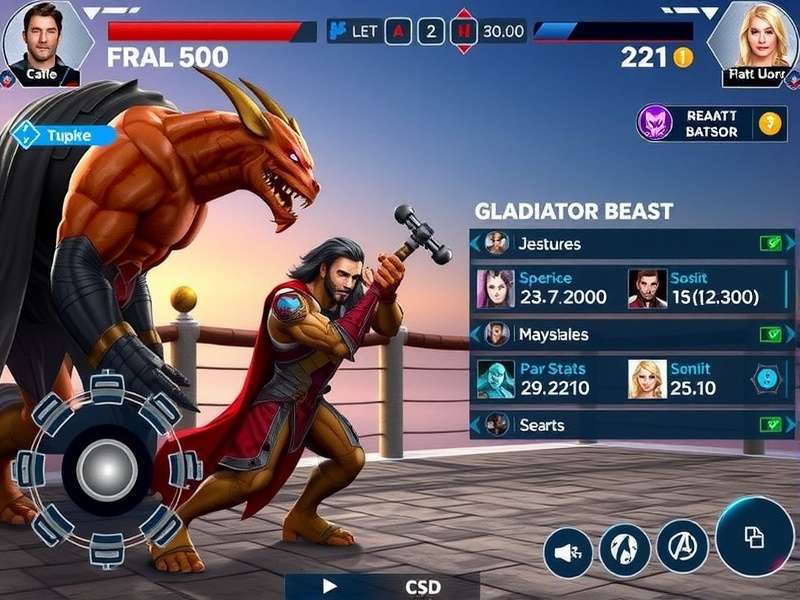 Avengers Gladiator Beast Gameplay Screenshot